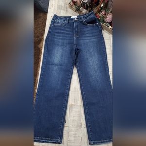 Risen cropped wide leg ankle